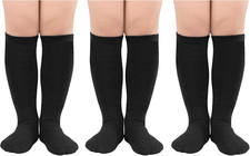 Toddler Kids Youth Soccer Socks-Long Knee High Socks for Boys Girls Baseball Sof