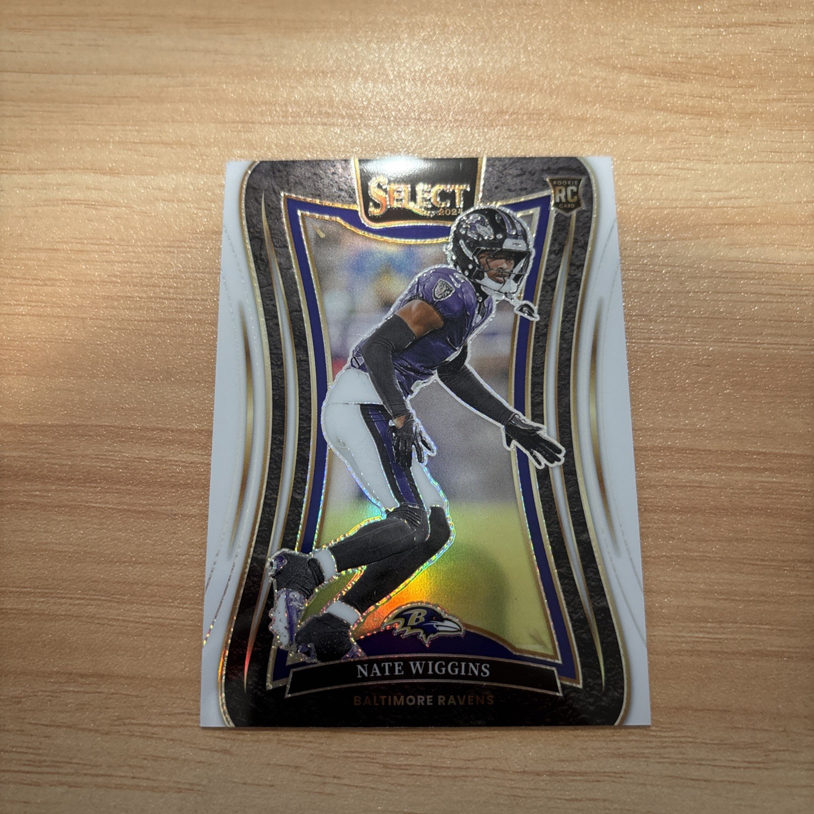 2024 Panini Select Suite Level White Prizm 3/35 Nate Wiggins #344 Rookie RC