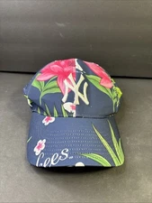 Mens '47 Hurley Navy New York Yankees Paradise MVP Snapback Full Color Bill # 37