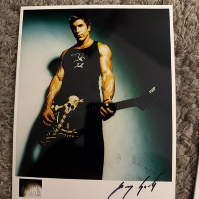 George Lynch Signed 8x10 Photo Dokken Lynch Mob Guitar Legend