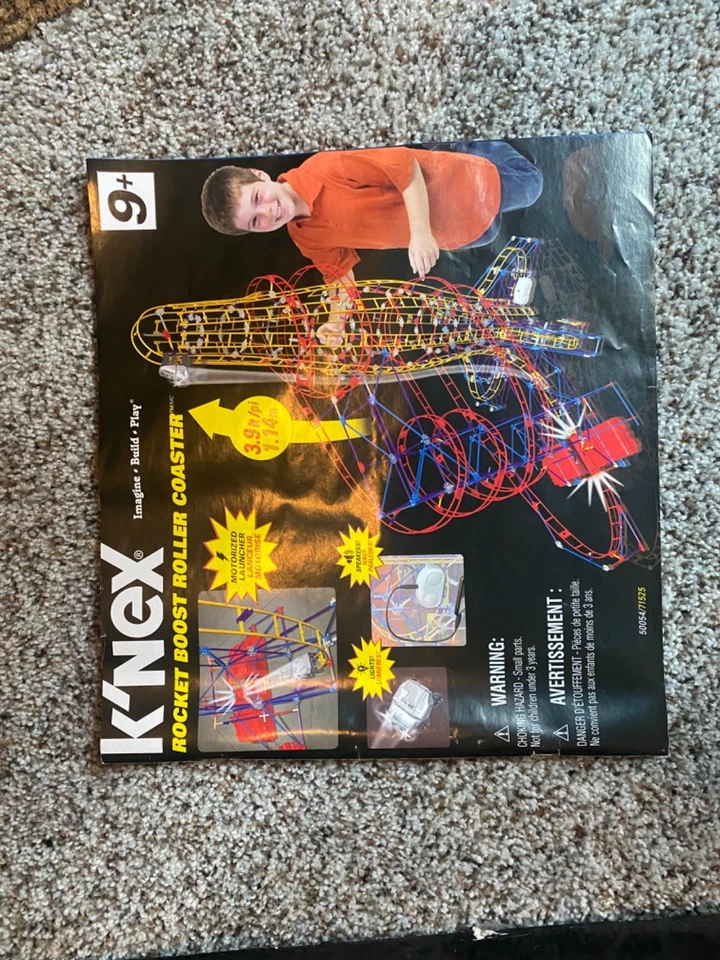 K'NEX Rocket Boost Roller Coaster Building Set  - Image 2 of 3