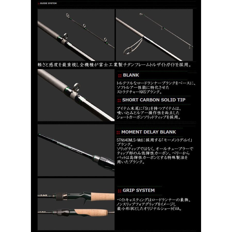 ノリーズ ロードランナー ストラクチャー NXS STN660M-St BFSP