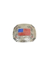 American Flag Buckle