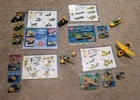 LEGO Kellogg's 1992 Promotional Stunt Club Set: Boat, Glider, Helicopter,  Racer