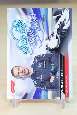 2022 Topps Formula 1 Clean Air Blue Skies #CABS-NL Nicholas Latifi - Williams