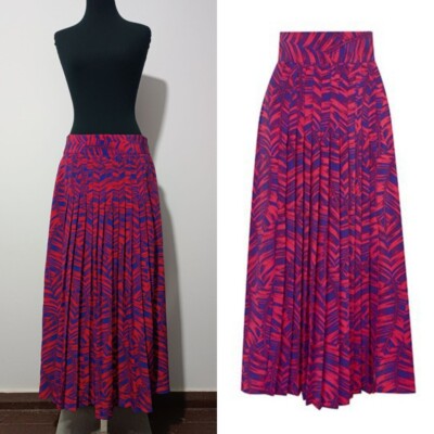 Topshop Pleated Midi Skirt size L/ eur 42 175/80 cm NWT