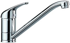 GRIFO COCINA FREGADERO CROMADO CAÑO HORIZONTAL  5 AÑOS DE GARANTIA