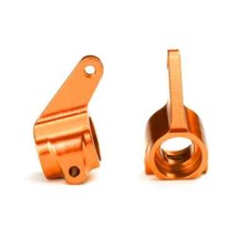 Traxxas Bandit/Rustler/Stampede Aluminum Steering Blocks Orange 3636T