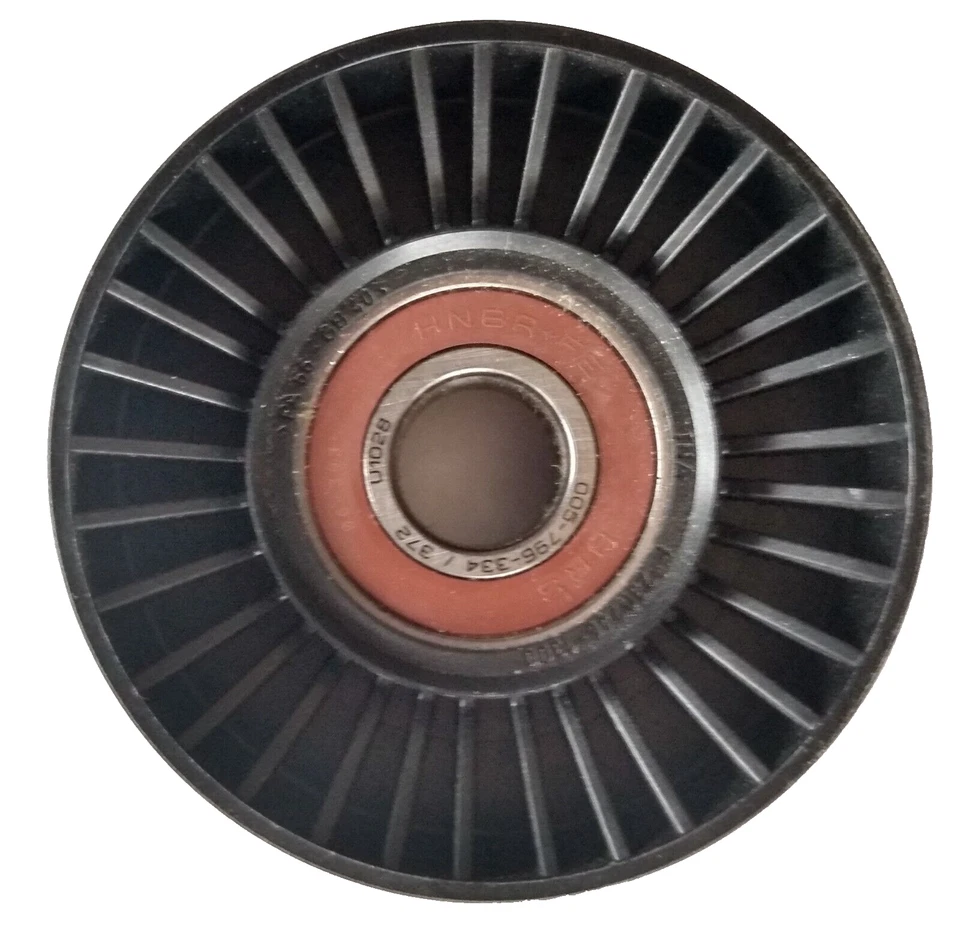 LOTE DE 4 BMW 11287500560 Bomba Agua Polea E53 E39 Tensor Alternador X5 540i Foto 2 de 2