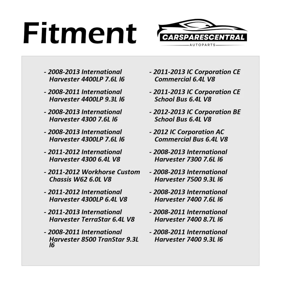 Tapa de filtro de combustible Dorman para cosechadora internacional TerraStar 6,4 L 2011-2013 Foto 3 de 4