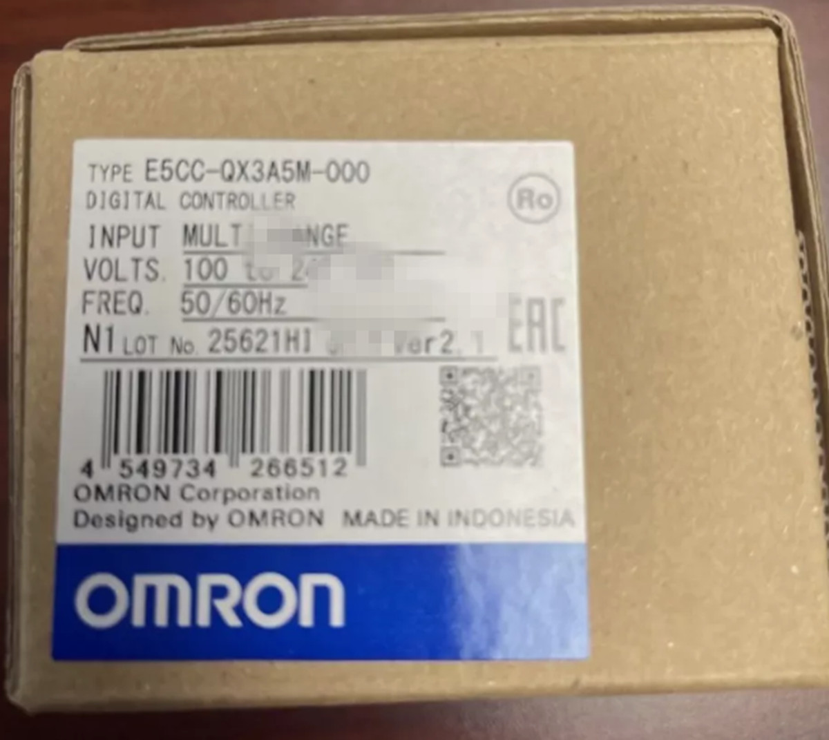 E5CC-QX3A5M-000 Omron Temperature Controller