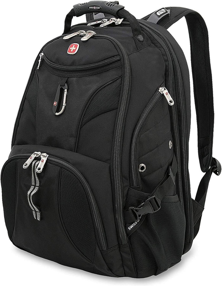 SwissGear 1900 Scansmart TSA 17 Laptop Backpack, Black, 19-Inch 19