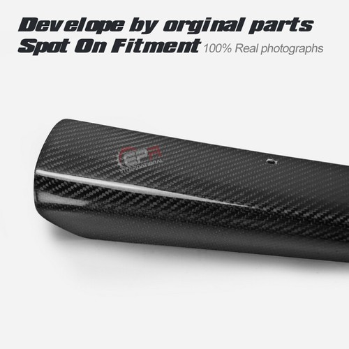 VRS Style Carbon Rear Bumper Side Spats Fin For 14-18 Impreza WRX STI S4 VAB VAF - Picture 10 of 12