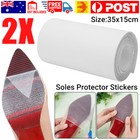 2 PCS Soles Protector Stickers Self-Adhesive Bottom Sheet Shoes Heels Sneakers
