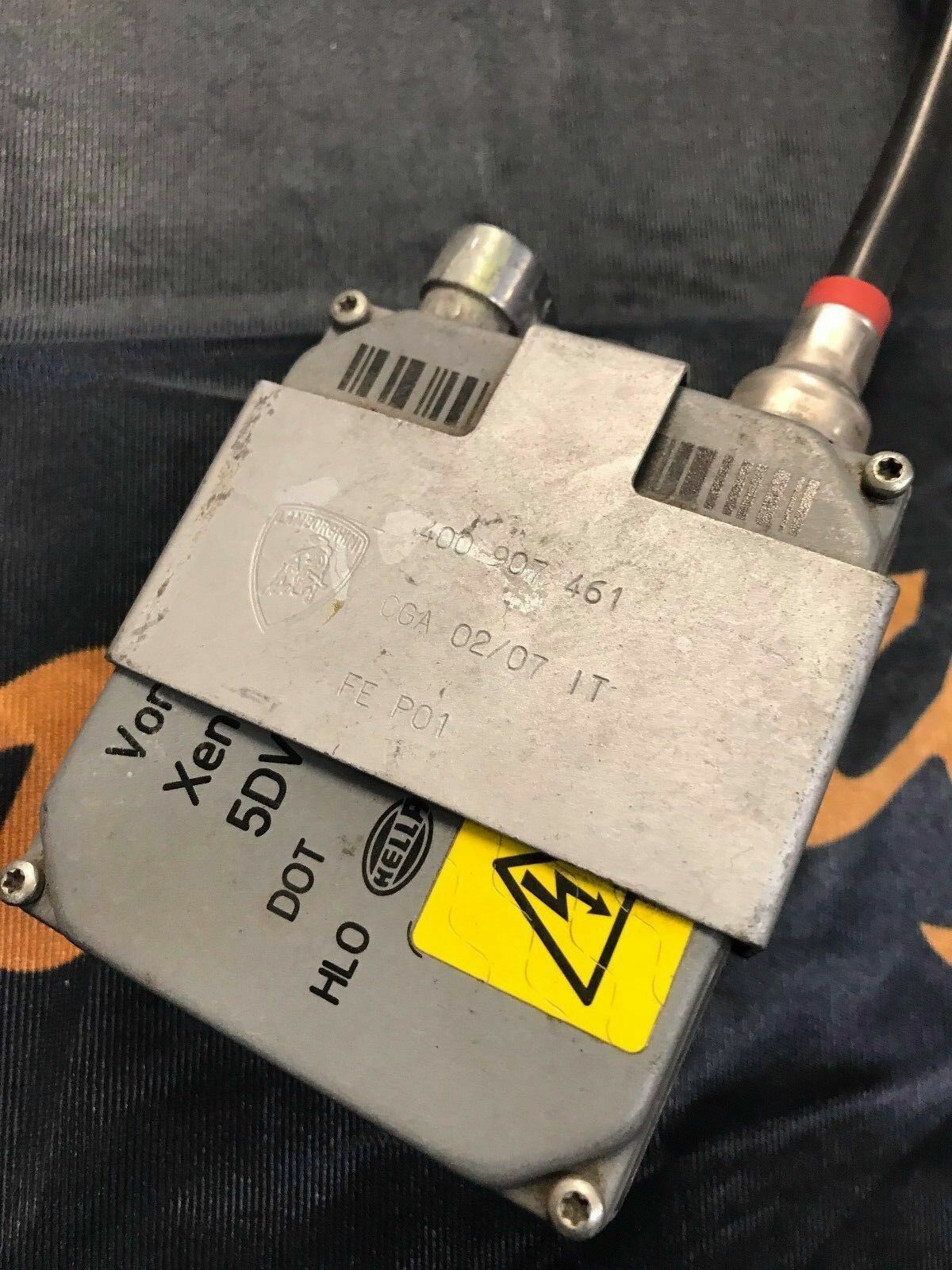 LAMBORGHINI GALLARDO MURCIELAGO LP XENON HEADLIGHT COMPUTER ECU WITH BRACKET OEM