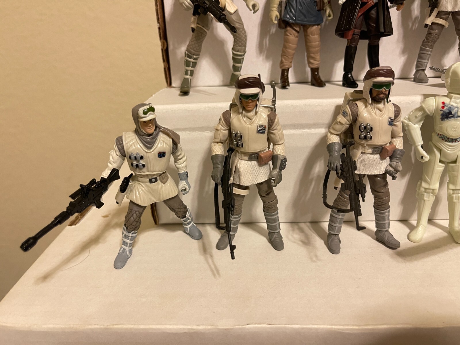 💥STAR WARS Figures HOTH 20 Figure lot 3.75 LEGACY, OTC, VINTAGE