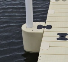 EZ dock pipe bracket 