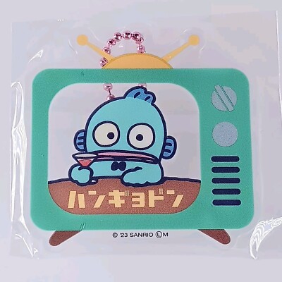 Schlüsselanhänger Hangyodon Sanrio Figuren Retro TV-förmig Acryl aus Japan