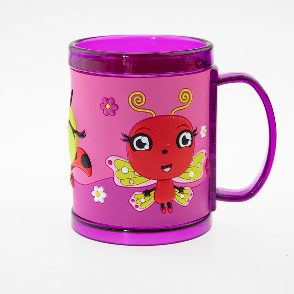 H&H John Hinde Namensbecher fuer Kinder- Schmetterlinge