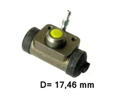 Radbremszylinder Goggomobil Goggo  new brake cylinder 17,46 mm