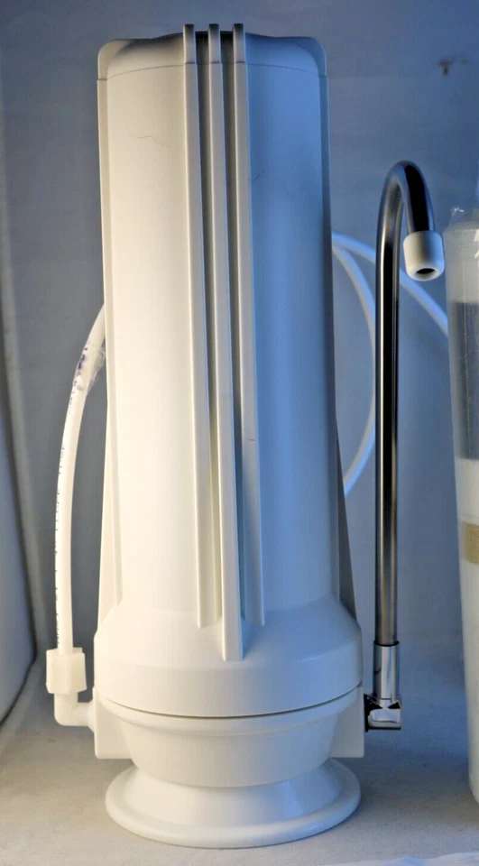 iSPRING MULTI-STAGE COUNTERTOP DRINKING WATER FILTER SYSTEM w NEW SEALED FILTER - Image 2 of 4