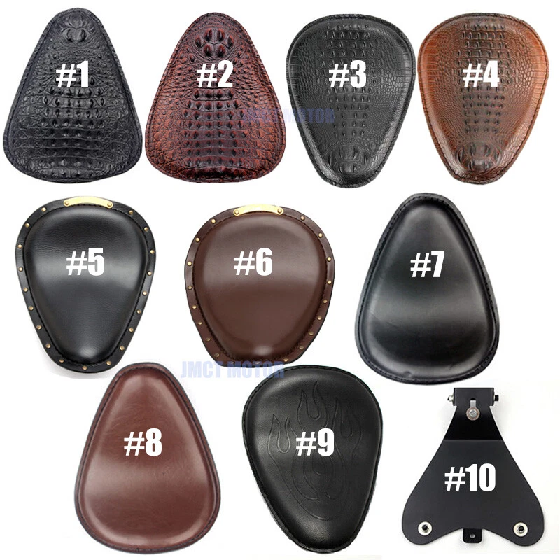 Muelle de asiento suave Bobber Solo para Harley Davidson Sportster 1200 883 Forty Eight Foto 3 de 4