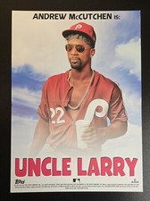 2021 Topps Archives Uncle Larry Movie Poster #MPC-3 Andrew McCutchen SHARP!