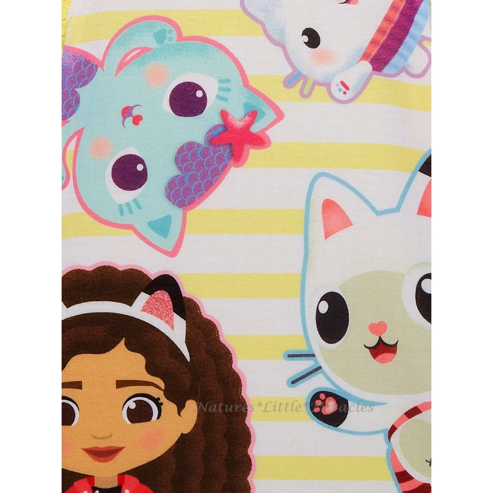 Gabby's Dollhouse Nightgown Pajamas Girls Size 2T 2 3 4 5 Toddler Shirt Gown NWT - Image 3 of 3