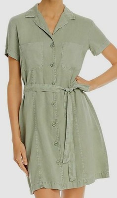 bella dahl belted shirt dress