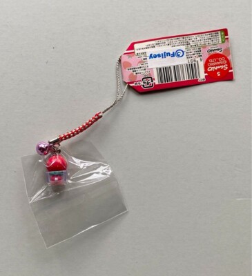 Hello Kitty Strawberry Picking Gotochi Tochigi Charm Strap Limited