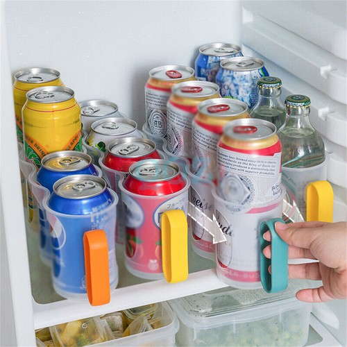3PCS Beer Soda Can Storage Holder Kitchen Fridge Space Saver Organizer - Picture 6 of 13