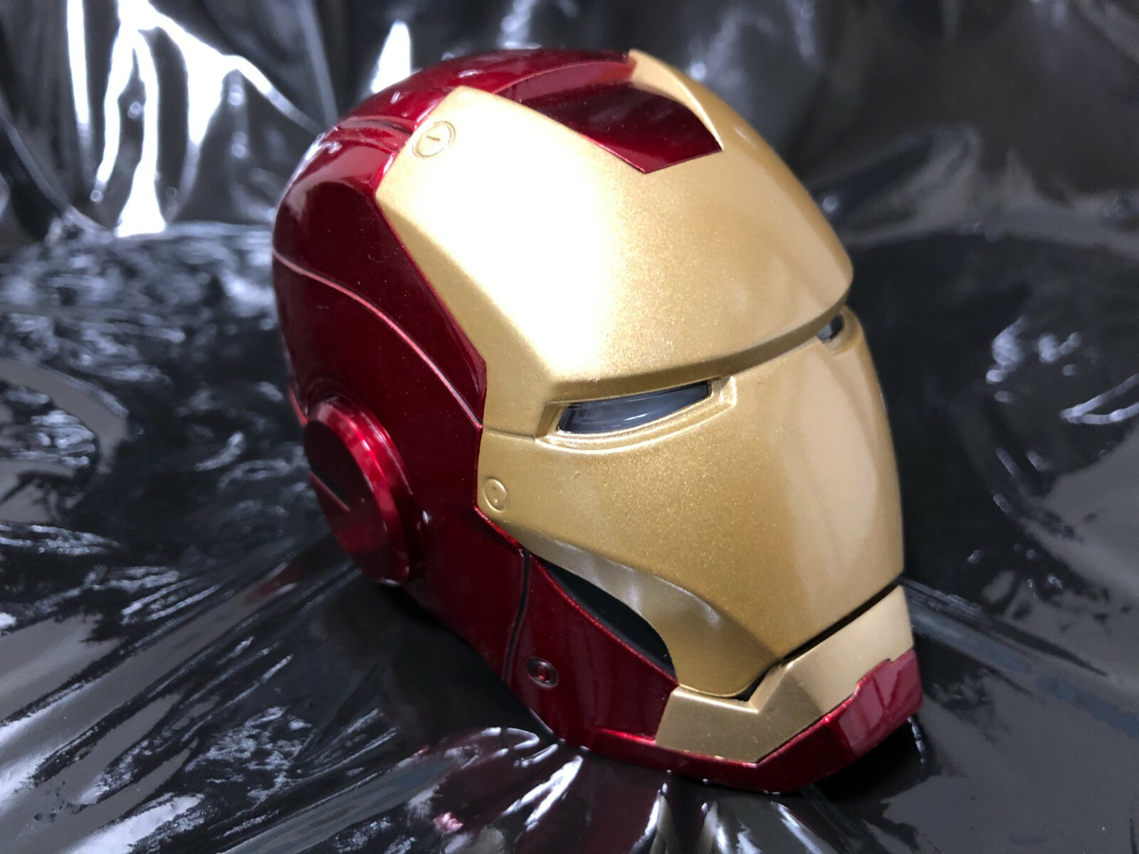 Buste Tête Iron Man Mark III Tony Stark Marvel Avengers, réplique 30cm avec yeux LED