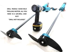 DRILL PADDLE® ,RAFT,KAYAK,TUBE,BOAT,FLYFISH,CANOE,PONTOON,DRILL PWRD TROLLER,FUN