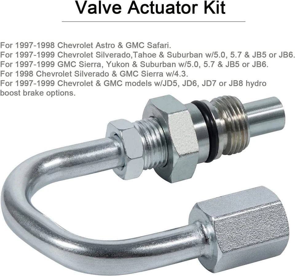 Tubo de desvio solenóide de direção variável 926-049 para modelos Cadillac Chevrolet GMC - Imagem 4 de 4