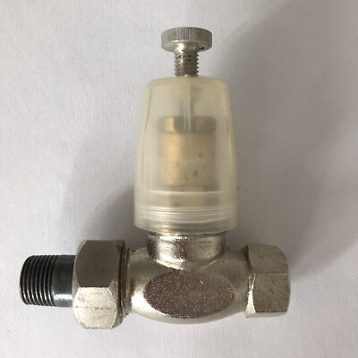 NEU Albert Radiatorventil E 3/8'' Thermostatventil Thermostat alte Bauart in OVP