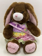 Build-A-Bear Workshop Easter Bunny with Sash and cloths!