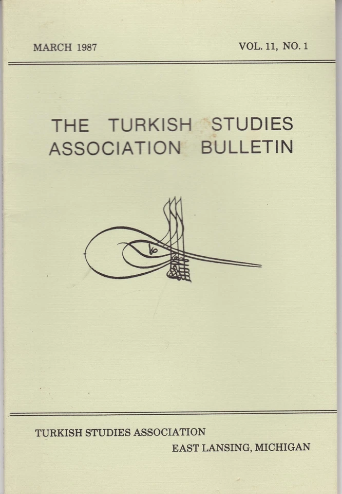 Lot of 9 The Turkish Studies Association Bulletins - Image 2 of 4