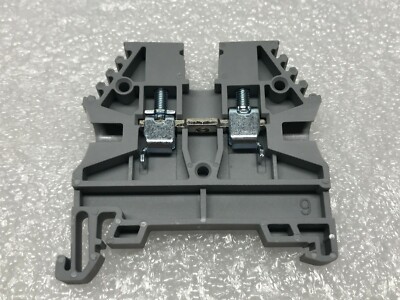 LOT OF 20 DIN Rail Terminal Block KN-T12GRY 12 AWG 20A 600V KONNECT-IT UL