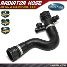 New Upper Side Radiator Coolant Hose for BMW E83 X3 2007 2008 2009 2010 L6 3.0L