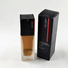 Shiseido Synchro Skin Self-Refreshing SPF30 Oil-Free Foundation #420 BRONZE -BOX