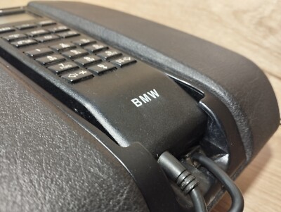 BMW E39 5シリーズ 純正 センターコンソール アームレスト BMW 5 E39 Center Console Armrest Leather Arm Rest With Phone OEM