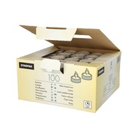 400 Weisse Premium Teelichte Ø 38 Mm 23 Mm Mit Langer Brenndauer 8 H Teelichter