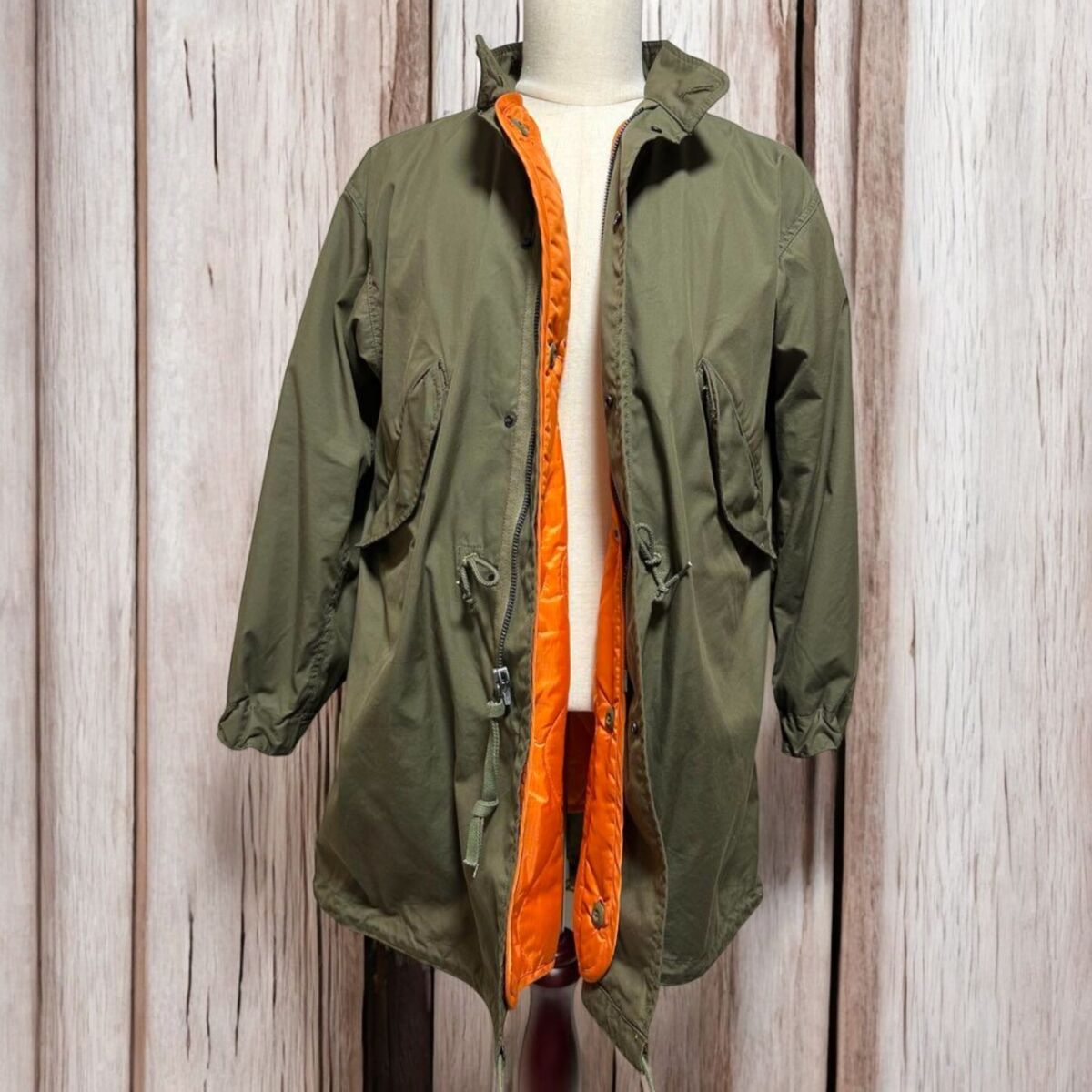 BUZZ RICKSON'S M-65 No Hood With Liner S Size Mod Coat Men's BUZZ RICKSON'S M-65 No Hood With Liner S Size Mod Coat Men's