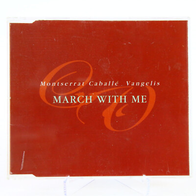 Music Musik Maxi Single CD Montserrat Caballé, Vangelis   March With Me Gut