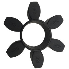 HRC13E HRC130 Black Rubber Coupling Insert Element For Industrial Shaft Coupling