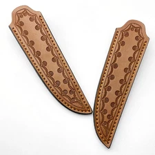 Outdoor Straight Knife Protective Leather Sheath Sheath DIY Knife Case Tool