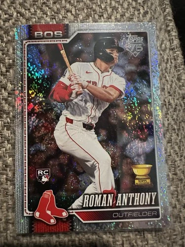2026 Topps Series 1 Roman Anthony RC Rookie Cup Holo Foil #189 Red Sox