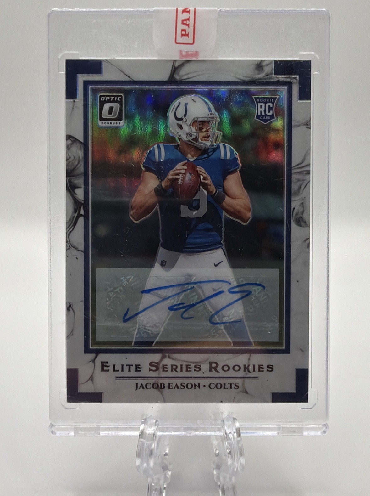Jacob Eason Panini Donruss Optic Elite Series Rookies #JE Autograph