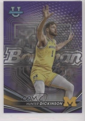 2022-23 Bowman U Best Purple Refractor 47/250 Hunter Dickinson #91 1u6