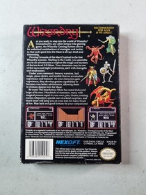 Wizardry: Proving Grounds of the Mad Overlord (Nintendo NES, 1990) Box Cart